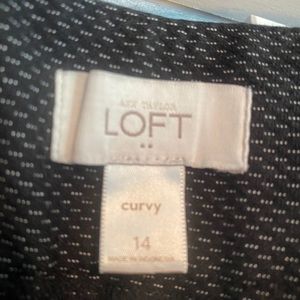 LOFT curvy dress pants